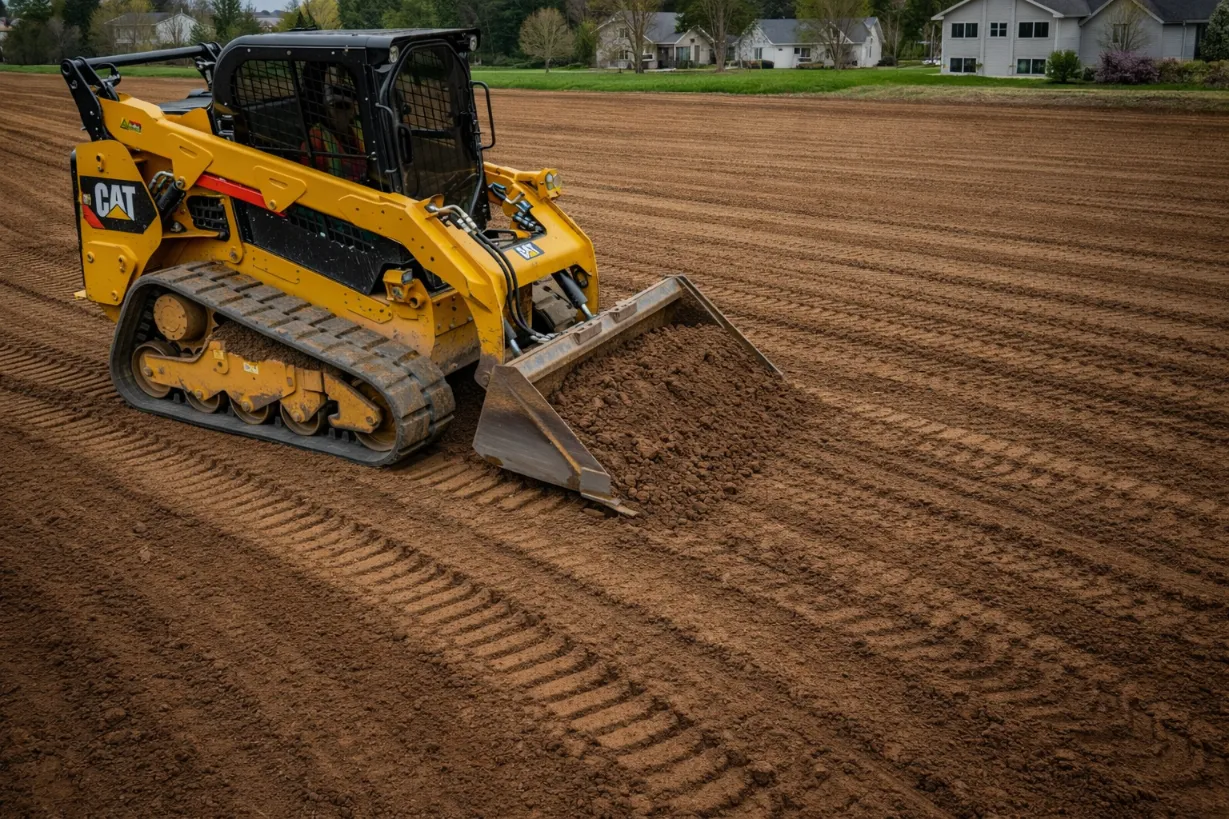 Sub-surface drainage and French drain installation