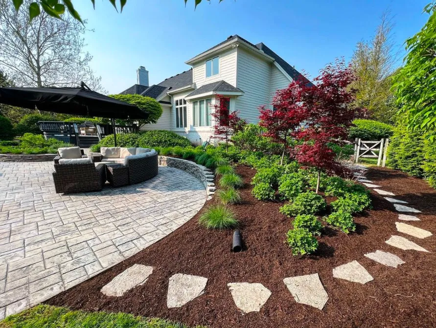 Custom landscape bed design