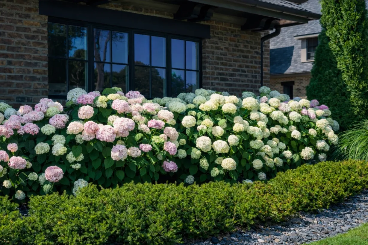 Vibrant perennials and ornamental trees blooming in the West Metro